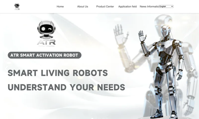 ATRロボットの公式サイト
